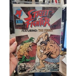 Street Fighter #3 (1993) Malibu Comics - Final Volume 1 Issue - With the Ferret